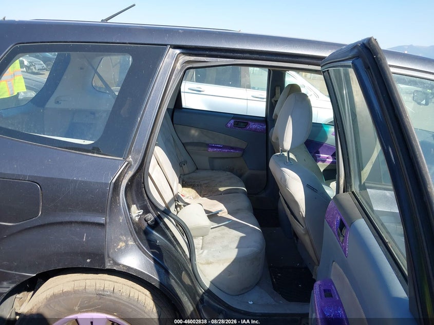 2009 SUBARU FORESTER auction photo 8