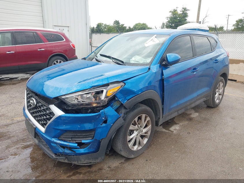 2019 Hyundai Tucson Se, Left Front, IAAI, VIN KM8J23A46KU008273 — photo 2