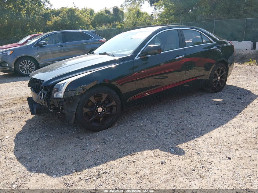 2013 CADILLAC ATS SEDAN 2.0L I-4 DI, DOHC, VVT, TURBO, 272HP
