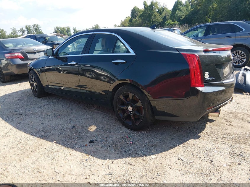 2013 CADILLAC ATS SEDAN 2.0L I-4 DI, DOHC, VVT, TURBO, 272HP