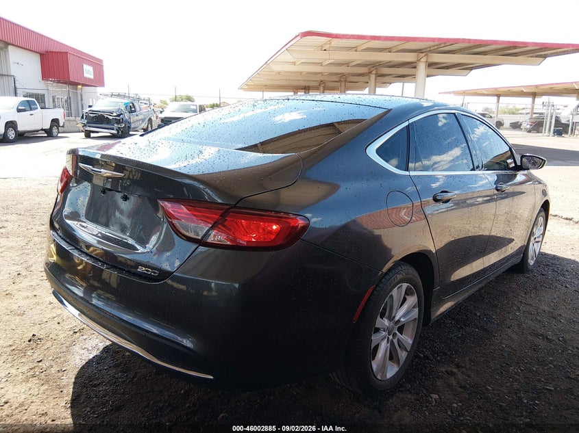 Vin: 1c3cccab9gn140877, lot: 46502230, chrysler 200 limited 20164