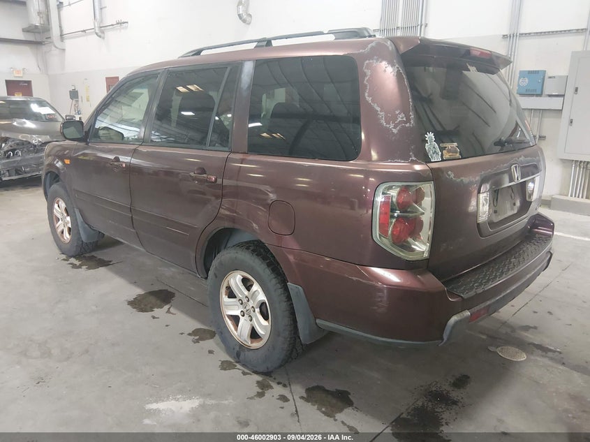 2008 HONDA PILOT SPORT UTILITY VEHICLE 3.5L V-6 VVT, REGULAR , 244HP