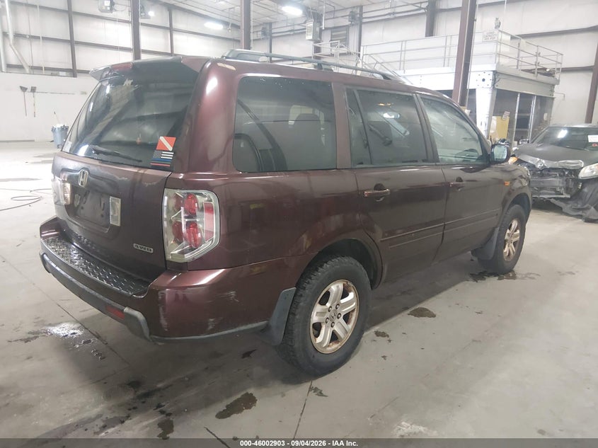 2008 HONDA PILOT SPORT UTILITY VEHICLE 3.5L V-6 VVT, REGULAR , 244HP