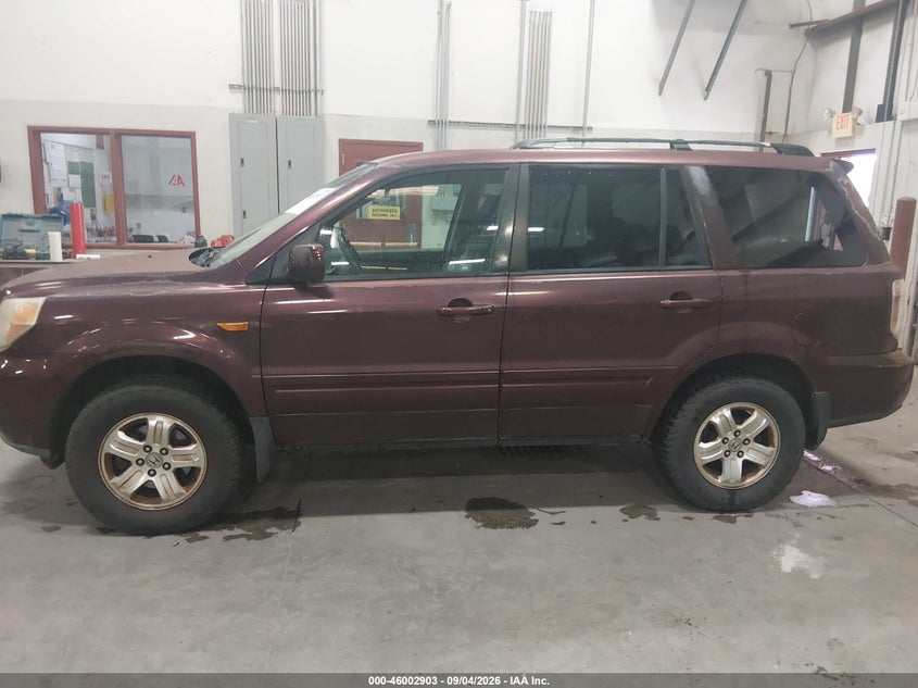 2008 HONDA PILOT SPORT UTILITY VEHICLE 3.5L V-6 VVT, REGULAR , 244HP