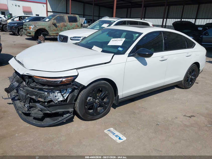 2025 Honda Accord Se, Front End, IAAI, VIN 1HGCY1F44SA087079 — photo 2