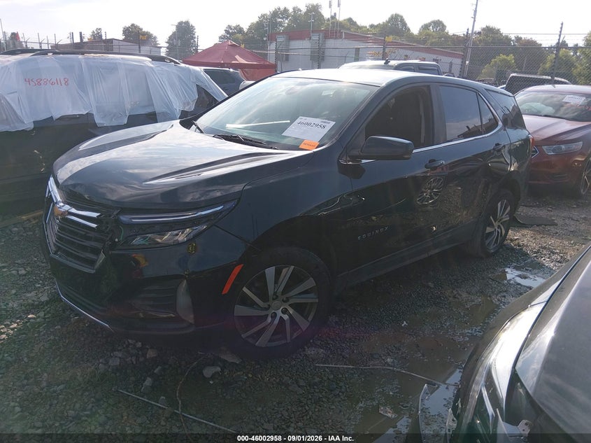 Vin: 3gnaxuev8nl269666, lot: 46502303, chevrolet equinox awd lt 20222