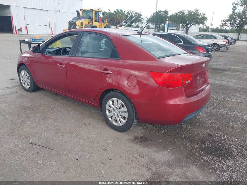 Vin: knafu4a21a5829781, lot: 46502304, kia forte ex 20103