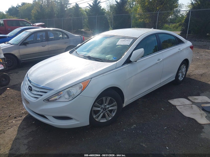 2013 Hyundai Sonata, Front End, IAAI, VIN 5NPEB4AC9DH733155 — photo 2
