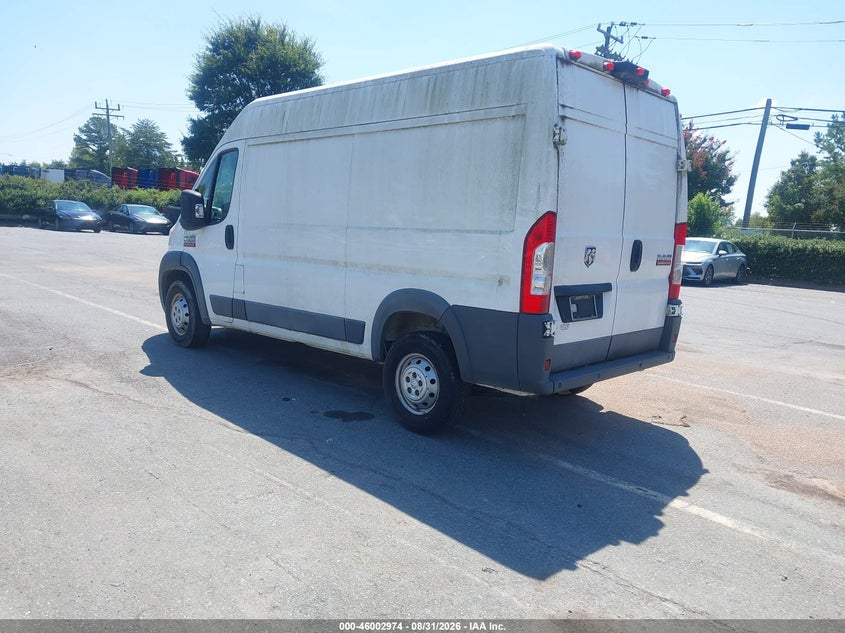 2018 RAM PROMASTER 2500 auction photo 3