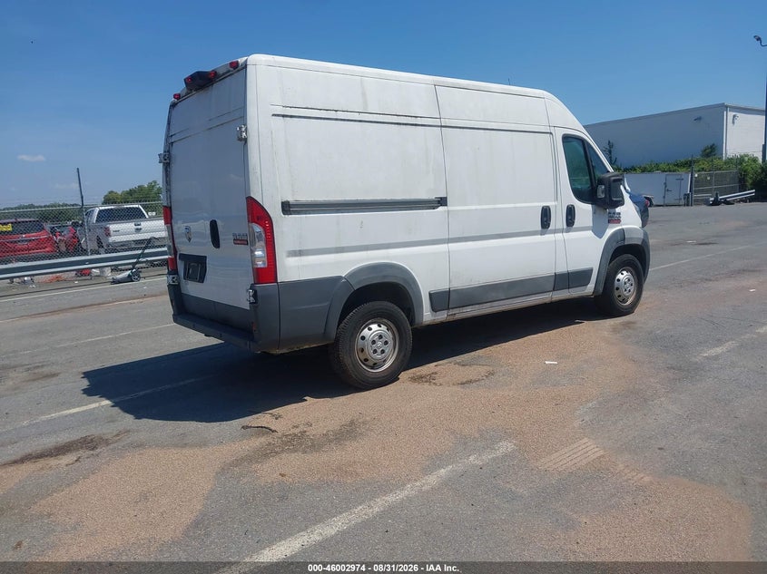 2018 RAM PROMASTER 2500 auction photo 4