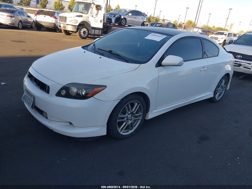 Vin: jtkde3b73a0307820, lot: 46502359, scion tc 20102