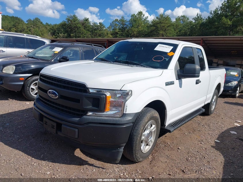 Vin: 1ftex1cp0kkd18708, lot: 46502378, ford f-150 xl 20192