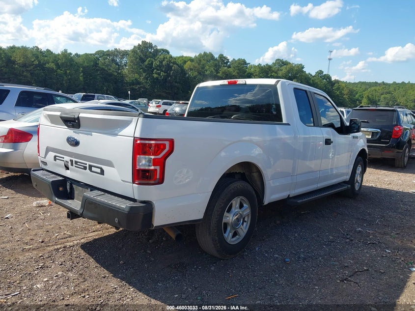 Vin: 1ftex1cp0kkd18708, lot: 46502378, ford f-150 xl 20194