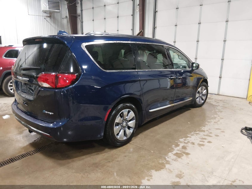 Vin: 2c4rc1n7xkr616906, lot: 46502380, chrysler pacifica hybrid limited 20194