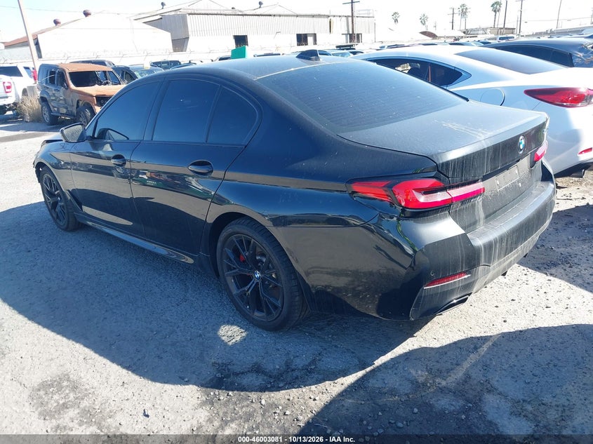 Vin: wba53bj08nwx46074, lot: 46502426, bmw 540 i 20223