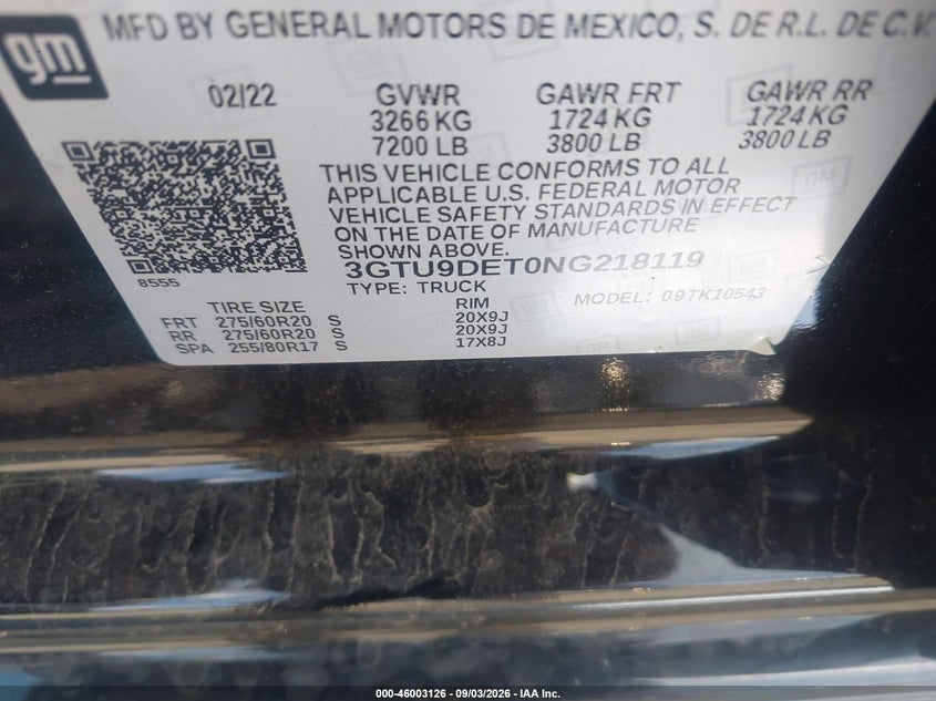 GMC SIERRA 1500 LIMITED - zdjęcie 9