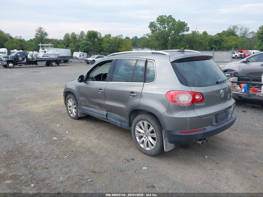 VOLKSWAGEN TIGUAN 2009 VIN WVGAV75N29W511766