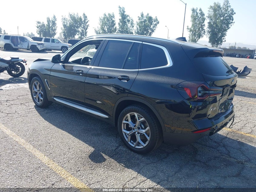 Vin: 5ux43dp01p9r49728, lot: 46502483, bmw x3 sdrive30i 20233