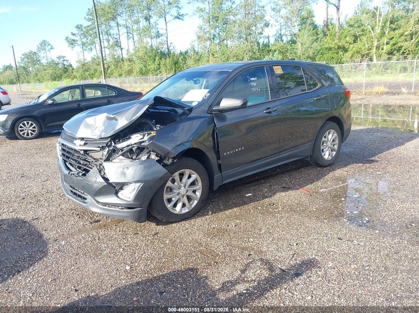 2018 Chevrolet Equinox, Front End, IAAI, VIN 2GNAXHEV7J6128058 — photo 2