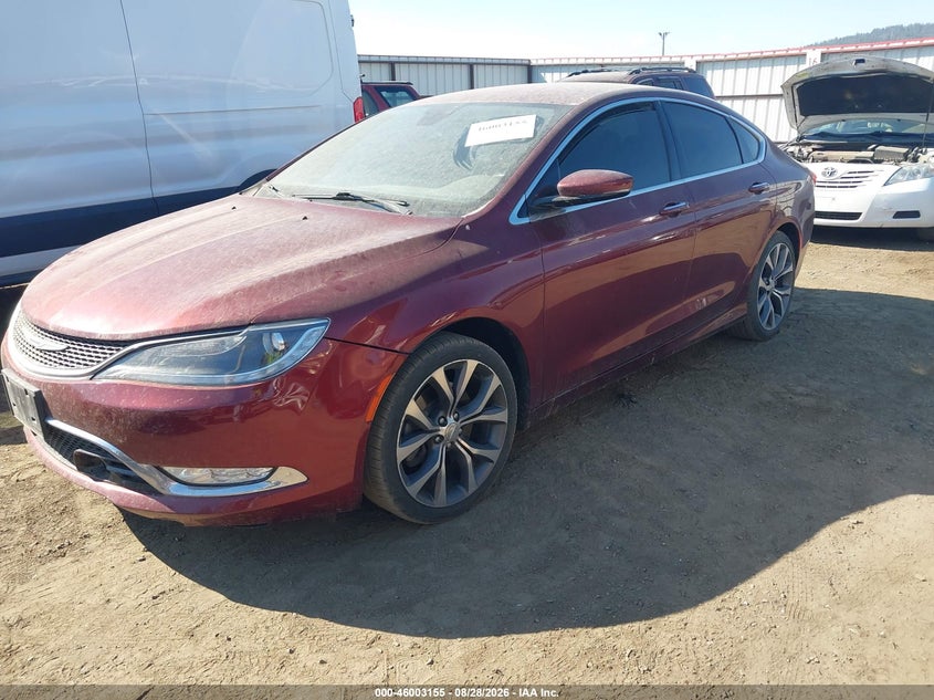 2015 CHRYSLER 200 auction photo 2