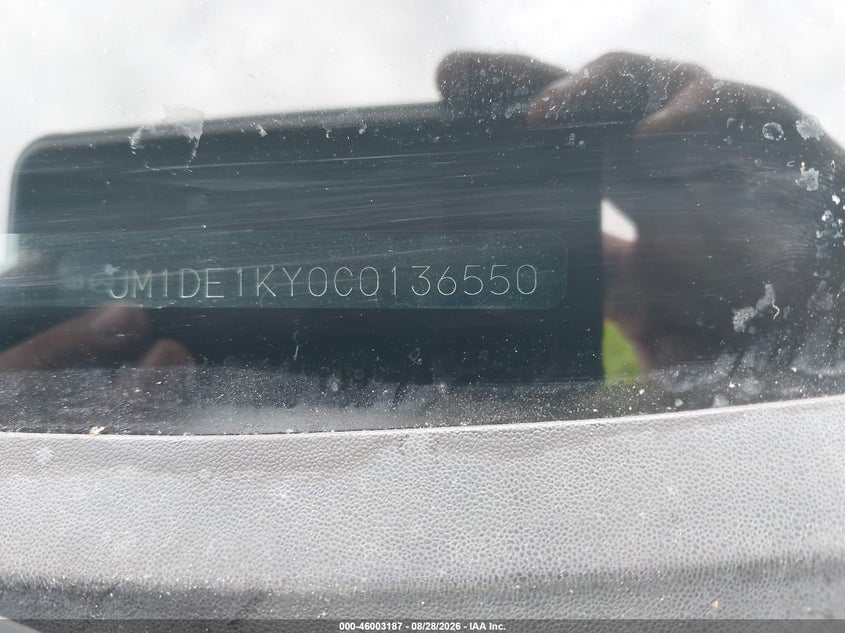 MAZDA MAZDA2 2012 VIN JM1DE1KY0C0136550