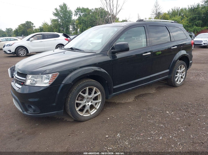 2014 Dodge Journey, Right Front, IAAI, VIN 3C4PDCDG3ET137150 — photo 2