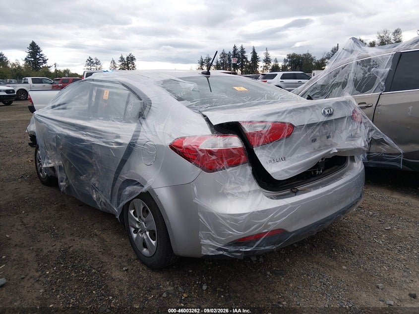 KIA FORTE 2015 VIN KNAFK4A67F5367274