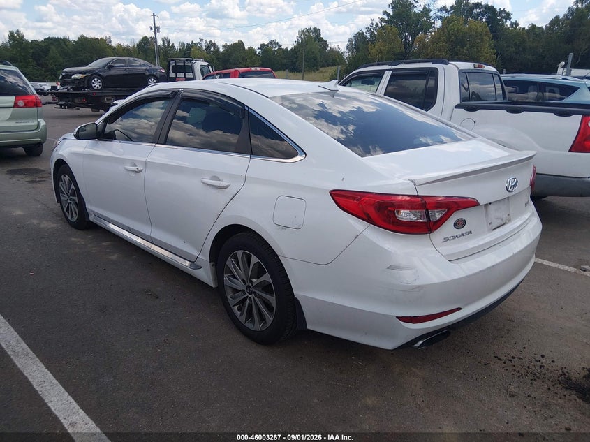 2017 HYUNDAI SONATA auction photo 3