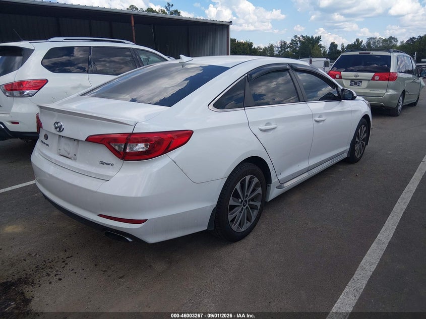 2017 HYUNDAI SONATA auction photo 4