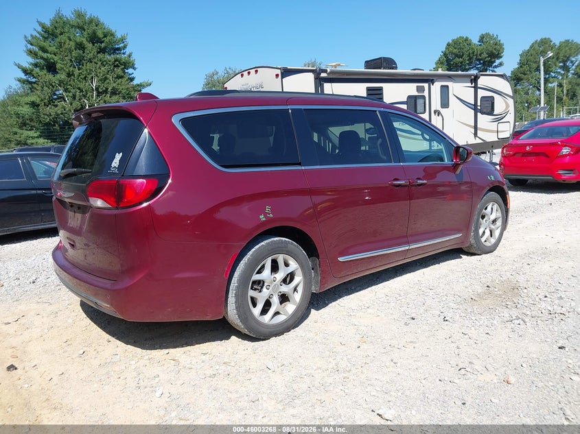 Vin: 2c4rc1bg6hr820437, lot: 46502613, chrysler pacifica touring-l 20174
