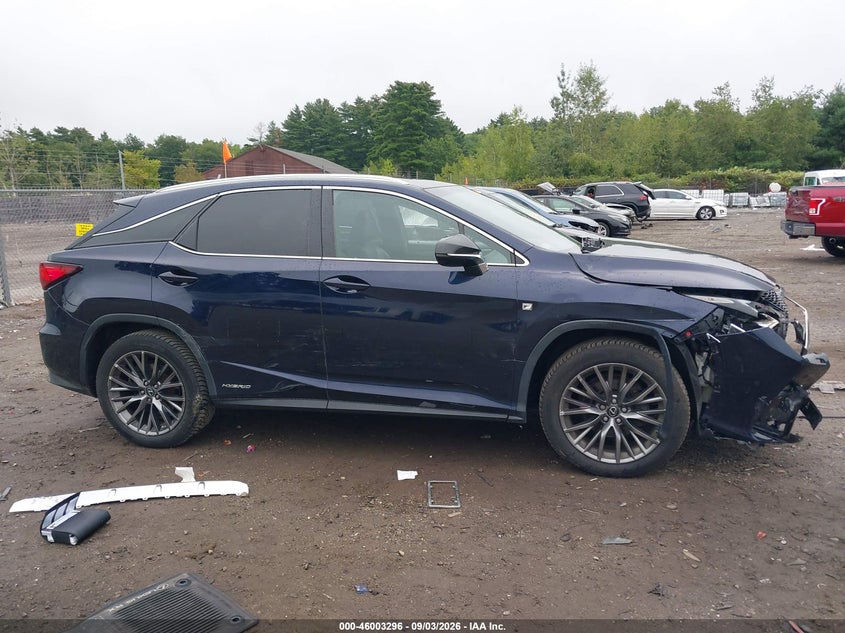 LEXUS RX 450H 2019 VIN 2T2BGMCA9KC043062