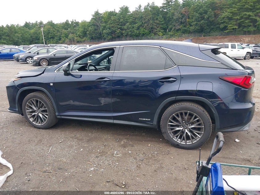 LEXUS RX 450H 2019 VIN 2T2BGMCA9KC043062