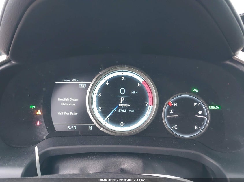 LEXUS RX 450H 2019 VIN 2T2BGMCA9KC043062