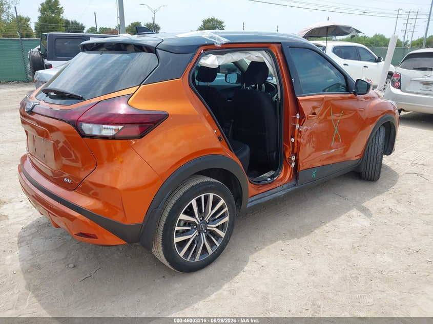 NISSAN KICKS 2022 VIN 3N1CP5CV4NL529171