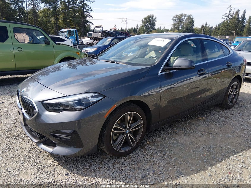 2020 BMW 2er, Right Front, IAAI, VIN WBA73AK0XL7F80359 — photo 2