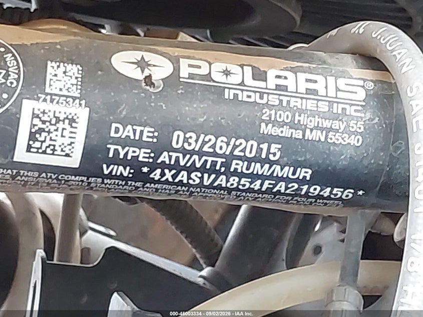 POLARIS SCRAMBLER 2015