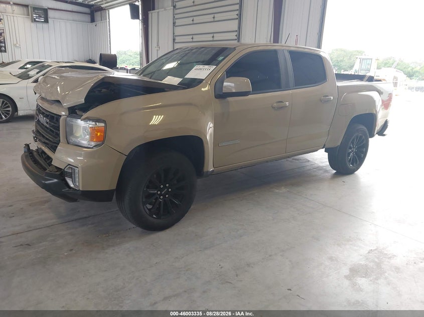 Vin: 1gtg5cen7m1220211, lot: 46502680, gmc canyon 2wd  short box elevation 20212