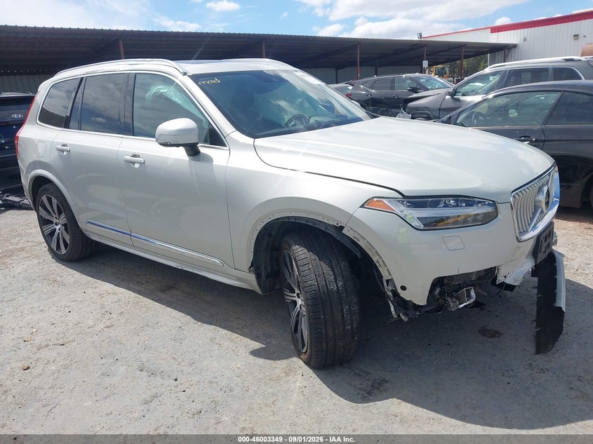 Vin: yv4br0cl8l1585653, lot: 46502694, volvo xc90 hybrid t8 inscription 7 passenger 20201