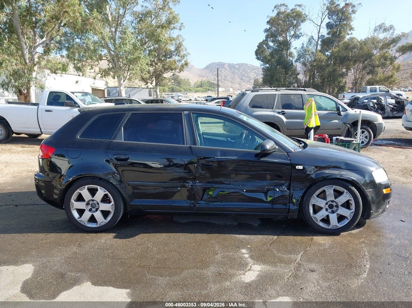 AUDI A3 2006 VIN WAUMF78P26A190426