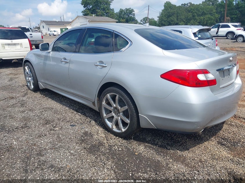 2012 INFINITI M SEDAN 3.7L V-6 DOHC, VVT, PREMIUM , 330HP