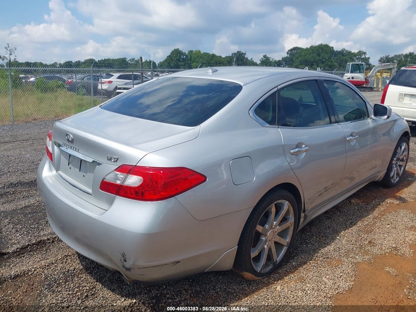 2012 INFINITI M37 auction photo 4