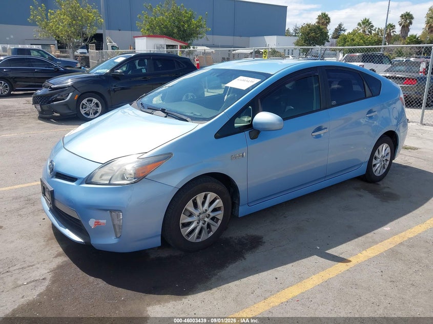 TOYOTA PRIUS PLUG-IN 2014 VIN JTDKN3DP7E3063010