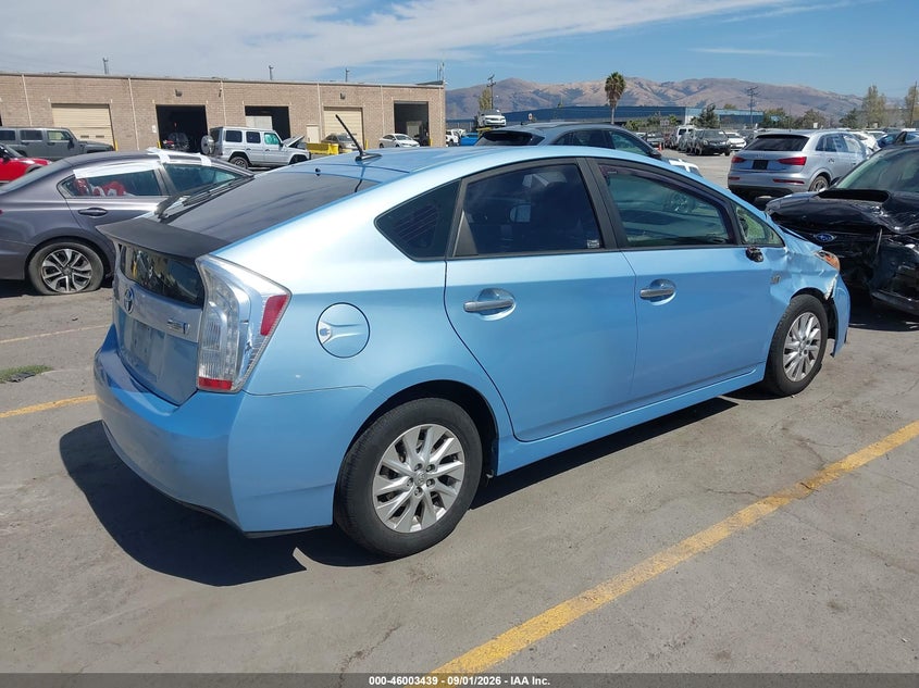 TOYOTA PRIUS PLUG-IN 2014 VIN JTDKN3DP7E3063010