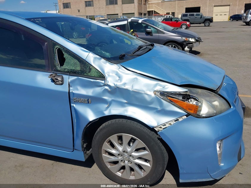 TOYOTA PRIUS PLUG-IN 2014 VIN JTDKN3DP7E3063010