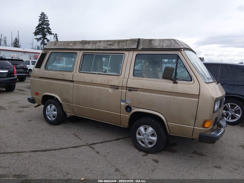 VOLKSWAGEN VANAGON 1986 VIN WV2ZB0259GH006144