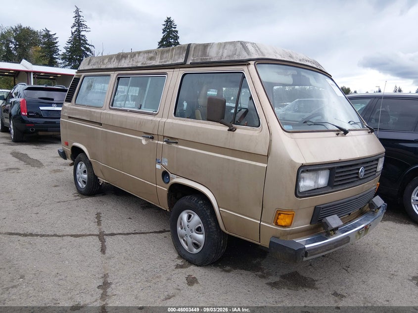 1986 VOLKSWAGEN VANAGON auction photo 1