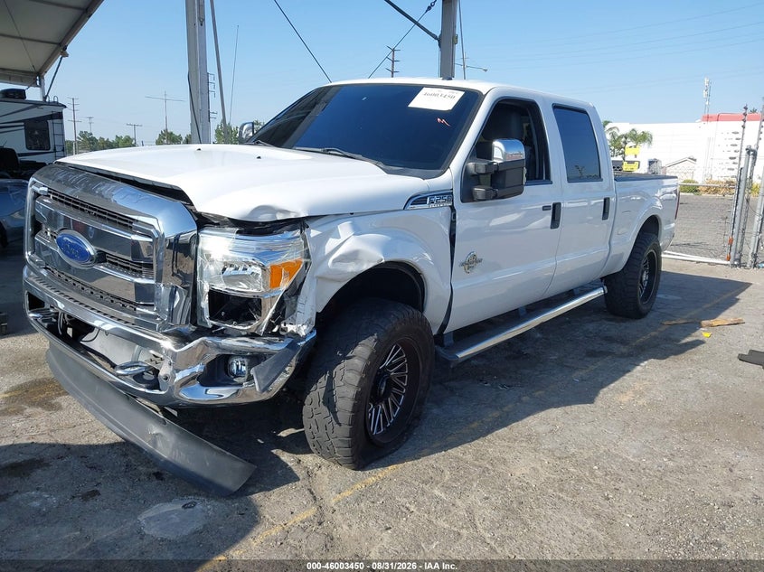 2016 Ford F250, Удар спереди, IAAI, VIN 1FT7W2BTXGEA43953 — фото 2