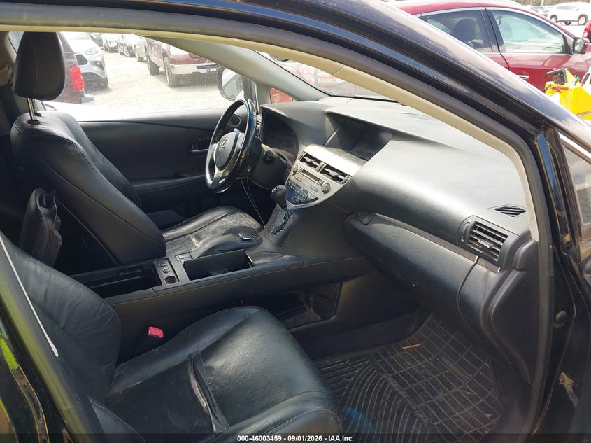 2013 LEXUS RX SPORT UTILITY VEHICLE 3.5L V-6 DOHC, VVT, PREMIUM , 245HP