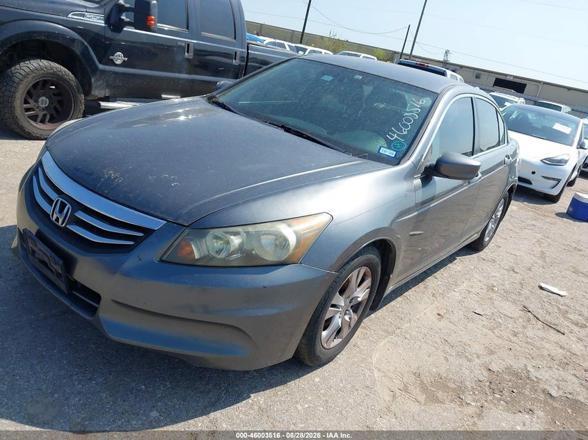 2012 HONDA ACCORD SEDAN 2.4L I-4 DOHC, VVT, REGULAR , 177HP