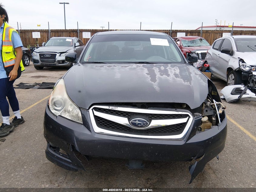 SUBARU LEGACY 2012 VIN 4S3BMAC67C1013104